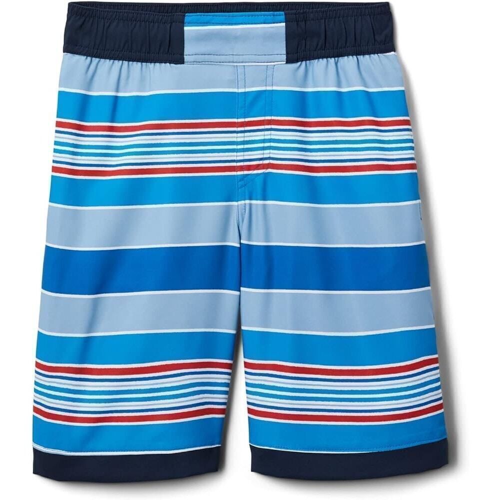 Columbia Boys Sandy Shores Boardshort‎ Blue and Red Striped Size Youth XL